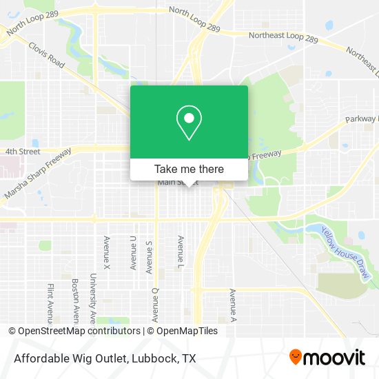 Affordable Wig Outlet map
