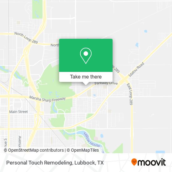 Personal Touch Remodeling map