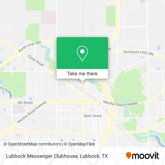 Lubbock Messenger Clubhouse map