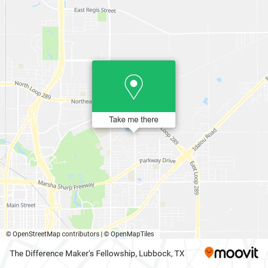 The Difference Maker's Fellowship map