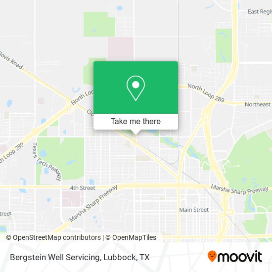 Bergstein Well Servicing map