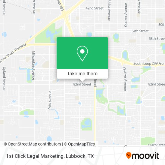 1st Click Legal Marketing map