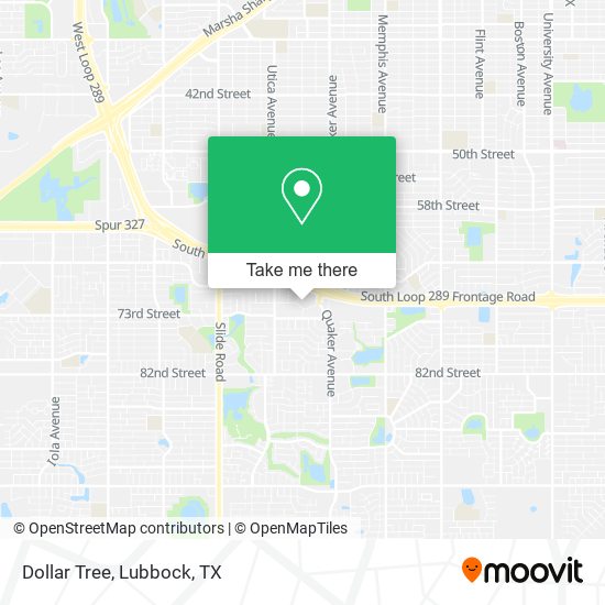Mapa de Dollar Tree