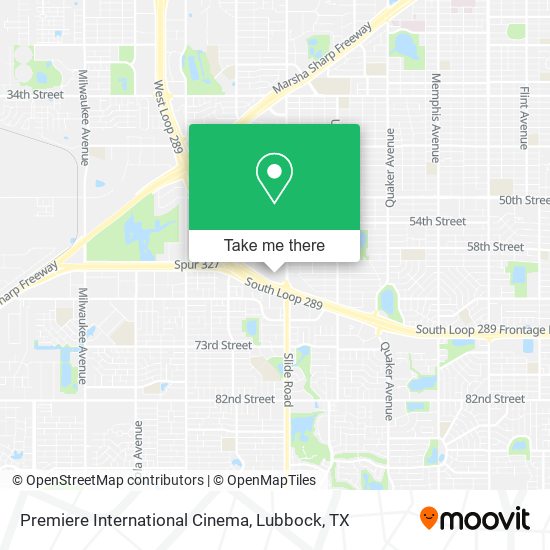 Premiere International Cinema map