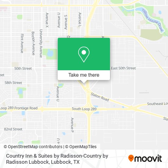 Country Inn & Suites by Radisson-Country by Radisson Lubbock map