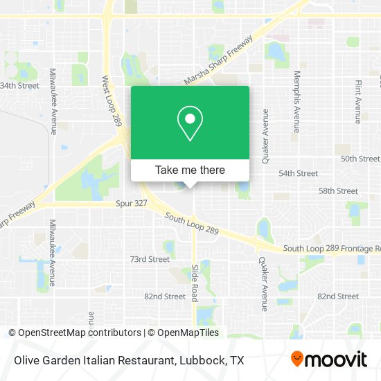 Olive Garden Italian Restaurant map
