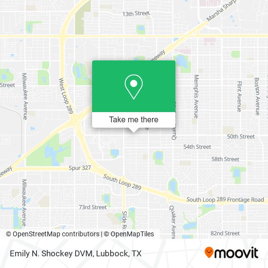 Emily N. Shockey DVM map