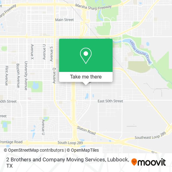 Mapa de 2 Brothers and Company Moving Services