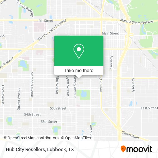 Mapa de Hub City Resellers
