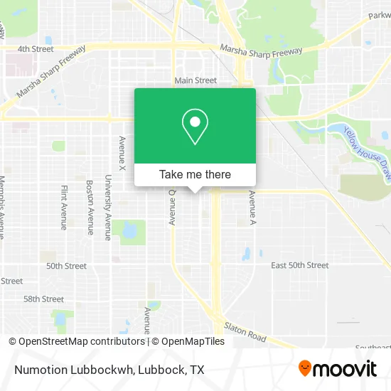 Numotion Lubbockwh map
