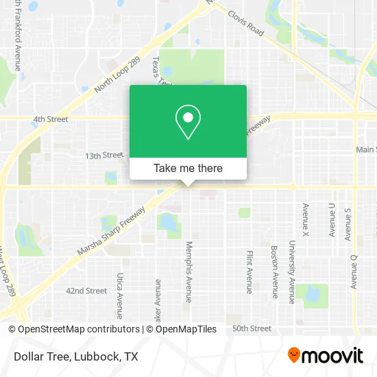 Mapa de Dollar Tree