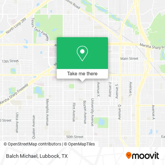 Balch Michael map