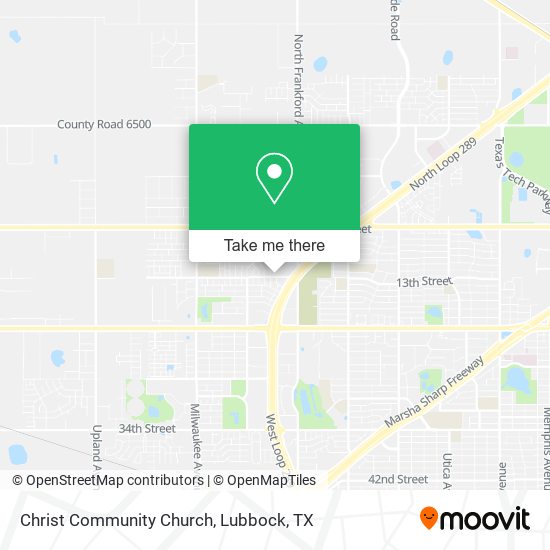 Christ Community Church map