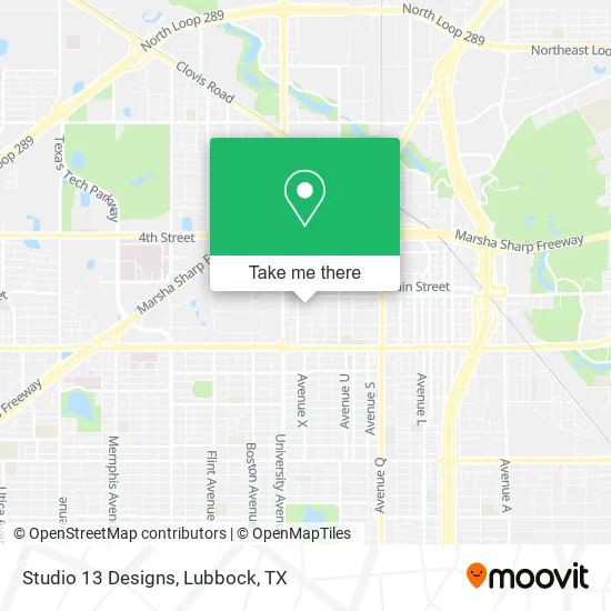 Studio 13 Designs map