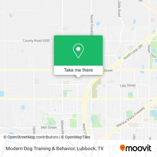 Modern Dog Training & Behavior map