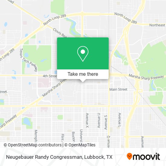 Neugebauer Randy Congressman map