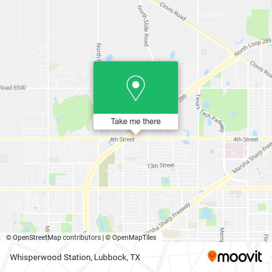 Whisperwood Station map