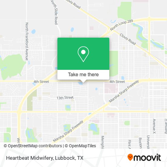 Heartbeat Midwifery map