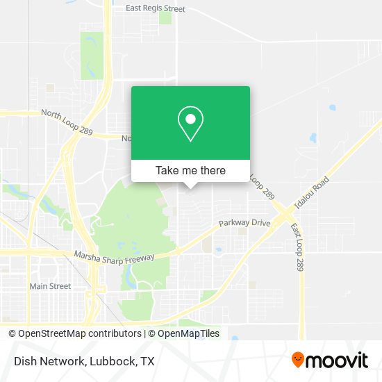 Mapa de Dish Network