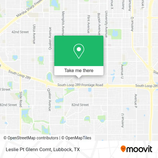 Leslie Pt Glenn Comt map