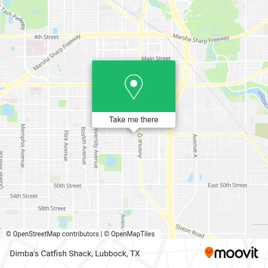 Dimba's Catfish Shack map