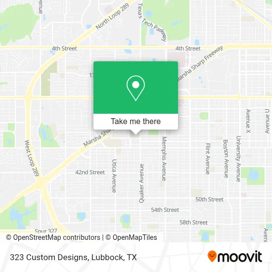 323 Custom Designs map