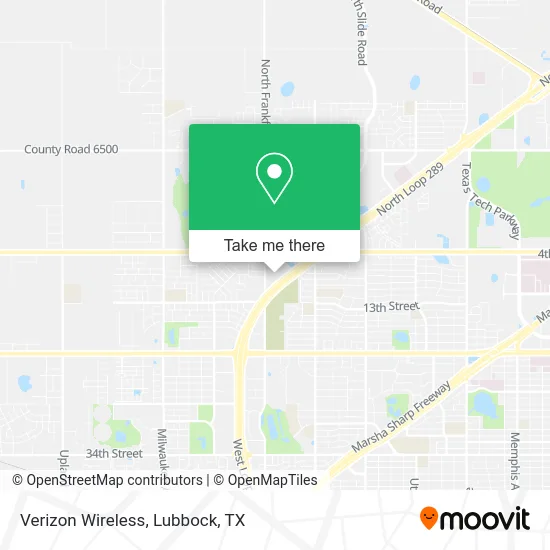 Verizon Wireless map