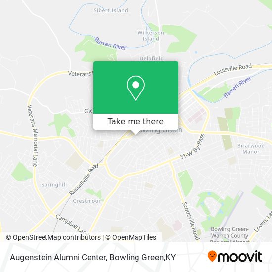 Augenstein Alumni Center map