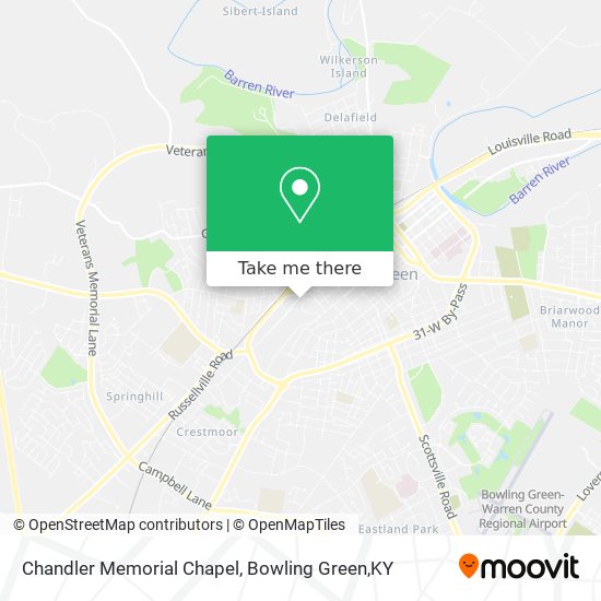 Mapa de Chandler Memorial Chapel