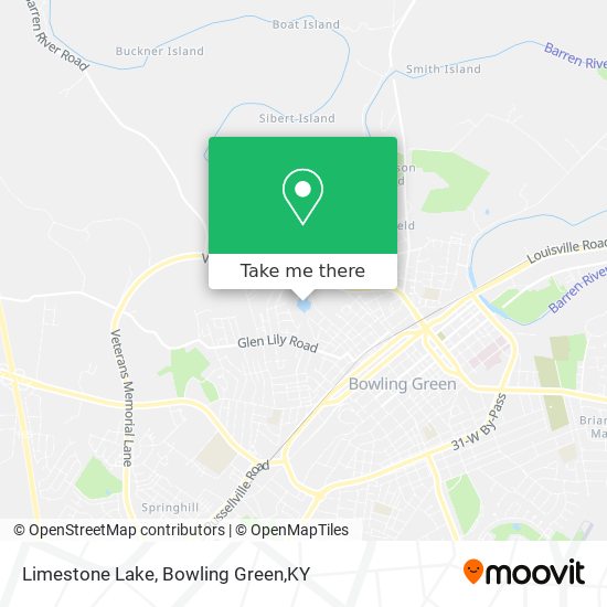 Limestone Lake map