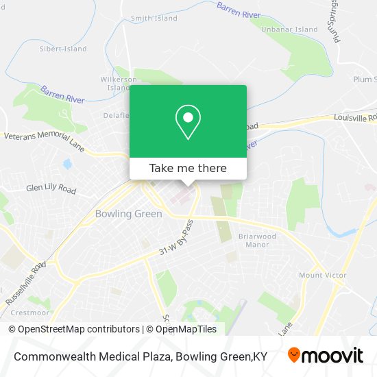 Mapa de Commonwealth Medical Plaza