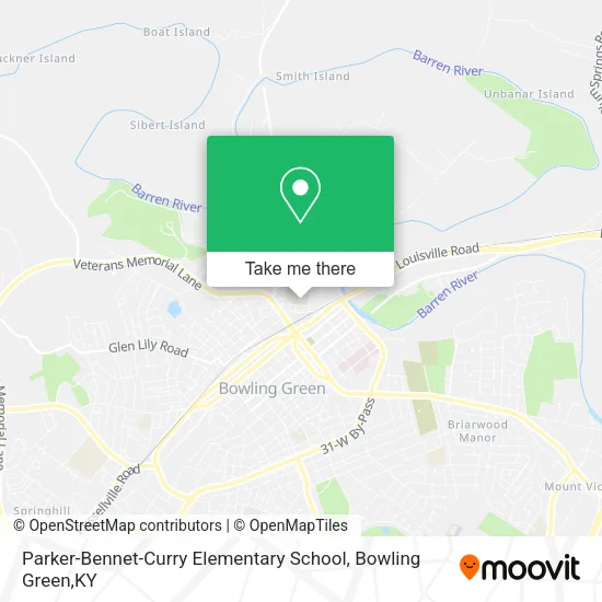 Mapa de Parker-Bennet-Curry Elementary School