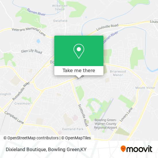 Dixieland Boutique map