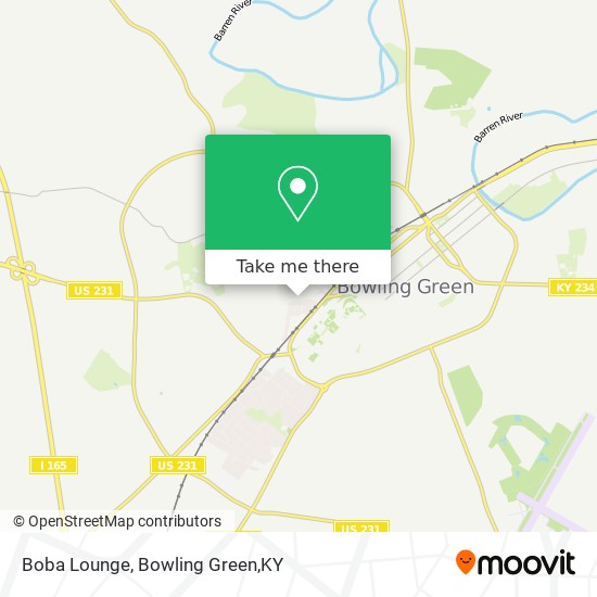 Boba Lounge map