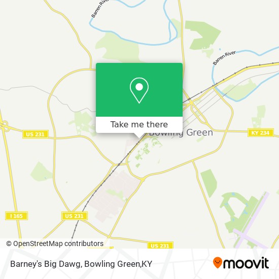 Mapa de Barney's Big Dawg