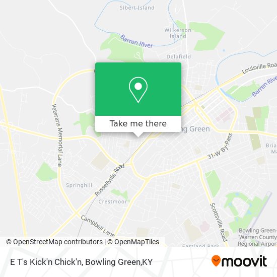 Mapa de E T's Kick'n Chick'n