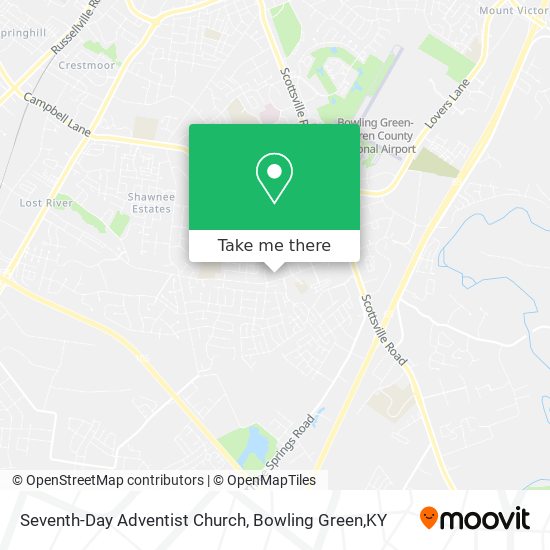 Seventh-Day Adventist Church map
