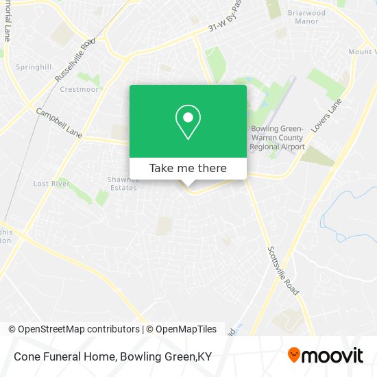 Mapa de Cone Funeral Home