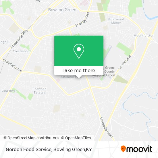 Gordon Food Service map