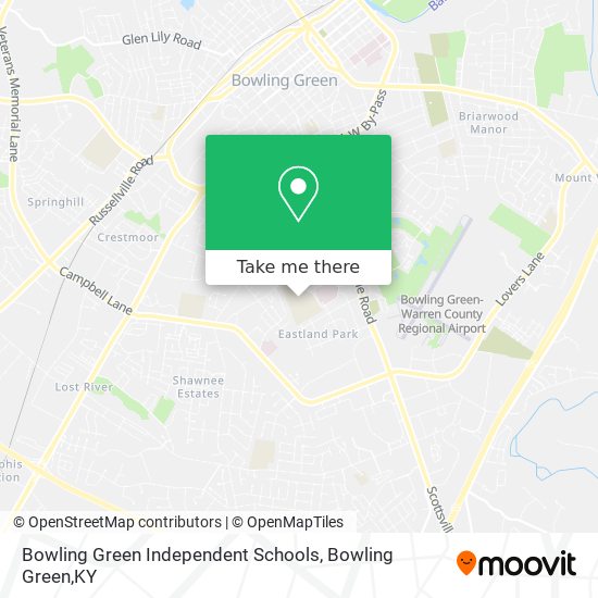 Mapa de Bowling Green Independent Schools