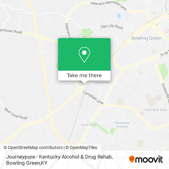 Mapa de Journeypure - Kentucky Alcohol & Drug Rehab