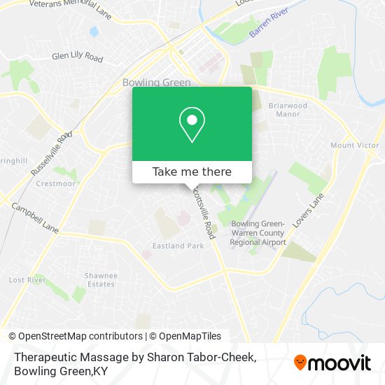 Therapeutic Massage by Sharon Tabor-Cheek map