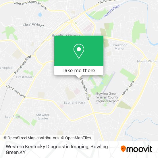 Western Kentucky Diagnostic Imaging map