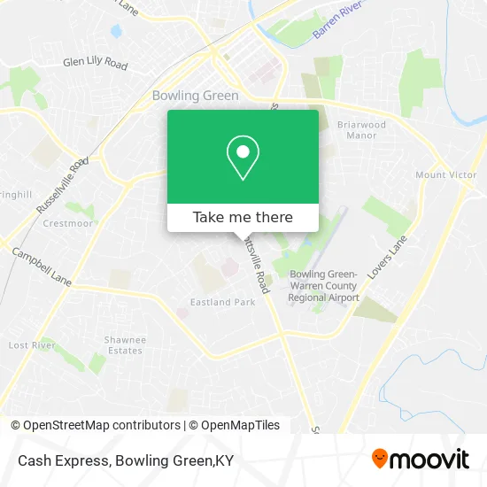 Cash Express map
