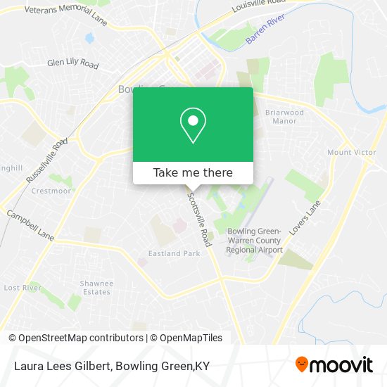 Laura Lees Gilbert map