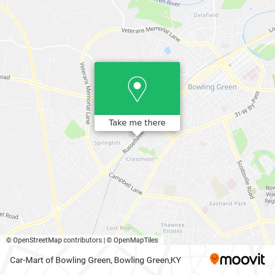 Mapa de Car-Mart of Bowling Green