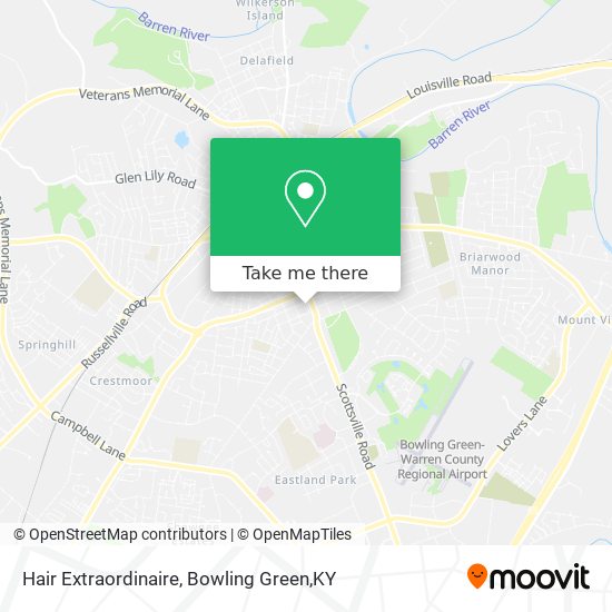 Hair Extraordinaire map