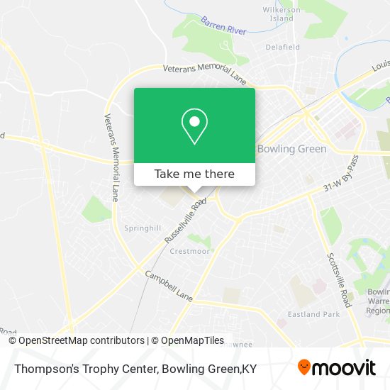 Thompson's Trophy Center map