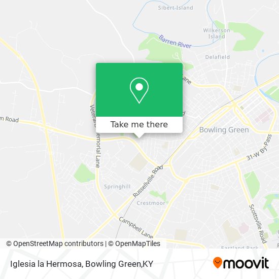 Iglesia la Hermosa map