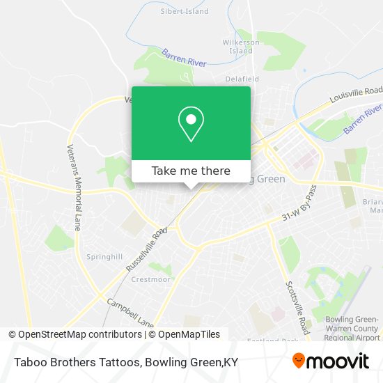 Taboo Brothers Tattoos map